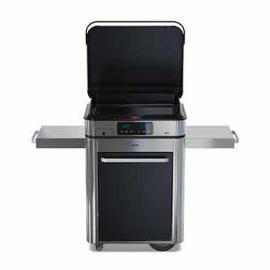 Electric griddle on trolley