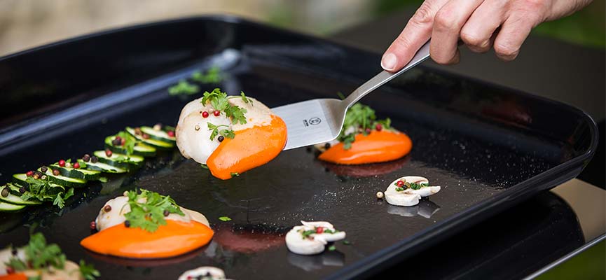 The advantage of enamel - Plancha Eno