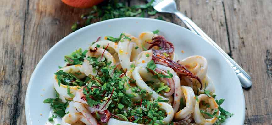 Calamars à la méridionale Calamars à la méridionale