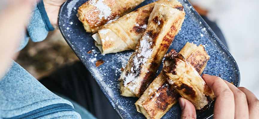 Nems bananes chocolat Nems bananes chocolat