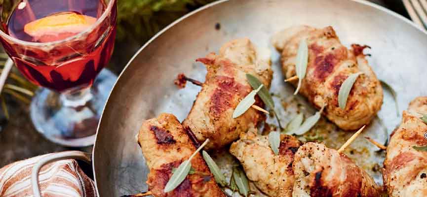 Saltimboccas de veau à la sauge Saltimboccas de veau à la sauge