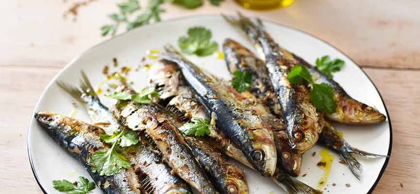 Sardines grillées aux herbes parfumées