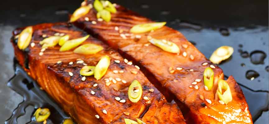 Saumon à la japonaise Saumon à la japonaise